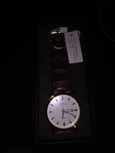 OLEVS-Reloj clásico de cuarzo para hombre, resistente al agua, correa de cuero, informal, Popular, de negocios