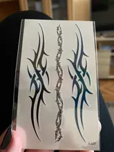 Temporary Tattoos Sticker Angel Flash Word Body-Art Color-Snake Cross Sun-Moon Waterproof