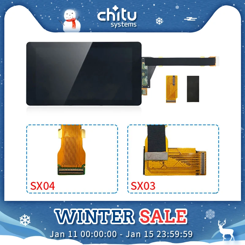 Sharp04 LS055R1SX04 со стеклянным протектором MIPI до Sharp03 2K 5 дюймов SX04 LCD смола для фотона