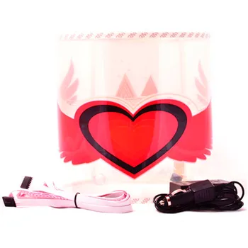 

1pcs Equalizer Love Star Rear Window