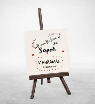 

Father's Day Themed Şovaleli Natural Stone 17-682