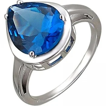 

Esthete ring with Topaz in silver