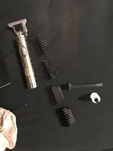 Maquinilla eléctrica para cortar el pelo y la barba para hombre, máquina profesional para cortar el pelo, afeitadora de peluquero, cuchilla en T, herramienta de afeitar de estilismo