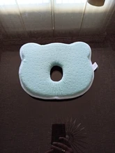 Almohada para Recién Nacido suave bebé enfermería previene la memoria de la cabeza plana cojín de espuma que forma la almohada posicionador para dormir proteger