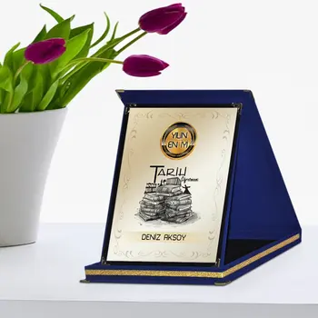 

Personalized Best History Teacher Of The Year Navy Blue Plaque Award-1