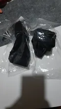 Alileader-2 uds. De Peluca de LICRA con banda elástica para el pelo, gorro con domo de red, de tejido rubio y negro, pequeña, grande