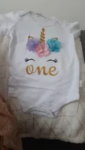 Ropa de 1 año para niña, vestido para niñas con tutú de unicornio, trajes de 1 ° cumpleaños, ropa de Boutique para niñas pequeñas