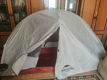 Tents-Mat Outdoor-Tent Ultralight Aluminum-Rod Naturehike Custom Mongar Waterproof Double-Layer