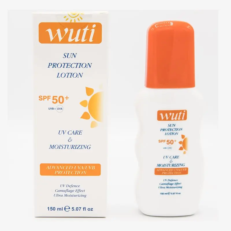 Wuti Sun Protection Lotion 150 ml SPF 50 High Protective Effective Sunscreen Lotion