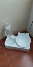 Food-Bowl Raised-Stand Pet-Cat-Bowl Water-Fountain Automatic-Feeder Drinking For Cats