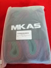 MKAS-Bandas de resistencia largas para Fitness, conjunto de tela de entrenamiento para ejercicio, bandas elásticas para glúteos, asistencia para mujer, 3 piezas
