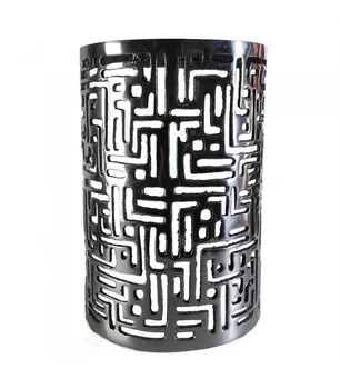 

Apply Wall Aluminum Openwork - Kufic Script - Finish Polished - 28'5 cm