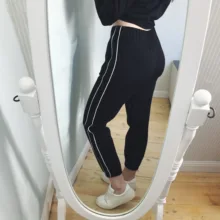 Women Suit Hoodies Amii Sport Cotton Pants Autumn Female Winter Causal Minimalism 12030276