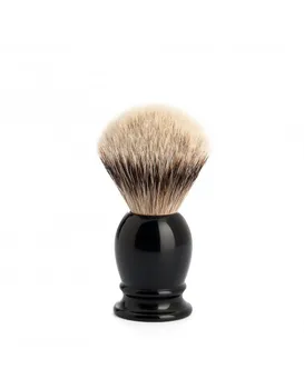 

Mühle Shaving Brush Silvertip Badger Resin Black S