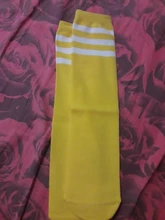 Calcetines para bebé y niñas a rayas, calcetín para niños hasta la rodilla, algodón, deporte, escuela, Blanco, largo, tubo