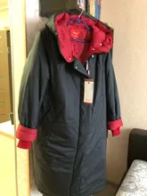 Thick Jacket Clothing Parka Coat Women Female Winter Astrid Hooded Long Large-Sizes Fashion