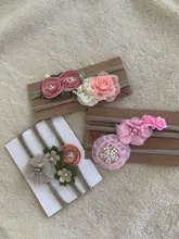 Flower Baby Headband For Girl Bows Crown Head Bands Turban Newborn Headbands Hairbands