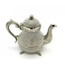 11- silver Swarovski Turkish Teapots Arabic Tea Pot  -1500 ml- Handmade Tea Set Traditional Turkish Tea Coffee Made in Turkey Home Decoration