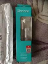 Huawei Original Honor AM115 del auricular con longitud de 1,1 m con cable de Control micrófono altavoz Control de volumen apoyo fácil auriculares