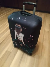 Funda de equipaje de ciudad azul, funda protectora para maleta de viaje más gruesa para maletero aplicable a maletas de 18 -32