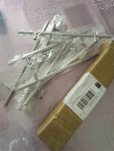 Barra en T de acero inoxidable para puerta alacena, 50mm-450mm, tirador del mango muebles perillas de gabinete, manija del cajón del armario