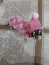 Dog-Sweater Puppy Jumperpet Dogs Medium Warm Cat for Small Jacket Hoodie Hearts