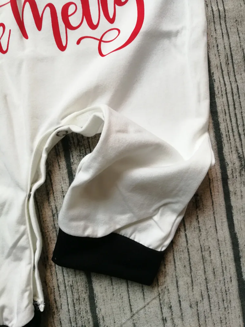 RTS/клетчатый Детский комбинезон с рождественской елкой; хлопковые комбинезоны для маленьких мальчиков