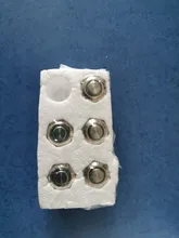 LANBOO 12mm Metal waterproof momentary small push button switch