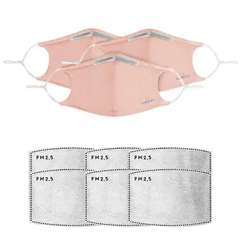

3pcs Windproof Adult Face Facemask Fashion Reusable Cotton Covers Mouths Mascarillas Para El Rostro Con Filtro