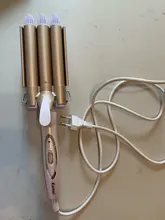 Curling Iron Hair-Tools Barrel-Hair-Styler Ceramic Professional Triple Electric