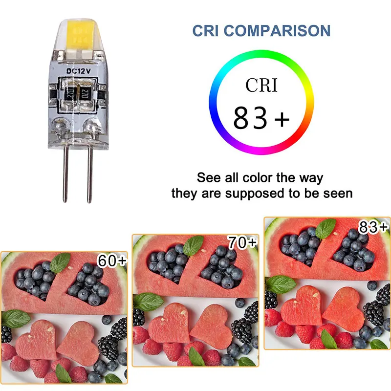 6 шт./лот G4 Светодиодный светильник AC/DC затемнение 12 В 3W COB лампы заменить галогенные прожекторы люстры с подсветкой
