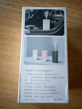 USB Humidifier Ultrasonic Desktop Mini Portable Car-Mist-Maker Office 320ml with 7-Colors