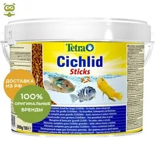 Tetra Cichlid Sticks(палочки) для любых видов цихлид, 10 л