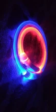 Usb-Dog-Collar Charging-Tube Pets Glowing Luminous-Safety Rechargeable Flashing LED .