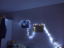 Light-String Garland Copper-Wire-Lights Battery-Power Festoon Fairy LED Christmas Feimefeiyou