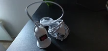 Bases Bulb-Lamp Eu-Plug-Holder-Adapter Power-Cord Converter-On/Off with 4M 8M To 