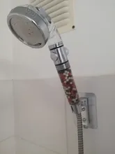 Shower-Head ANION-FILTER Water-Saving-Shower Bathroom Zhangji High-Pressure Switch-On/off-Button