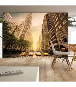 

Photo Mural-in the shadow of the skyscrapers