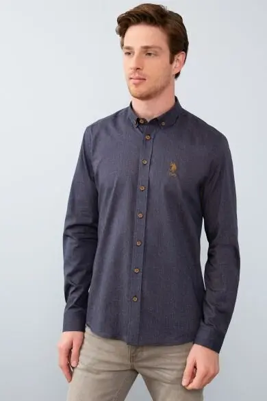 U.S. POLO ASSN. Мужской тканый гомлек