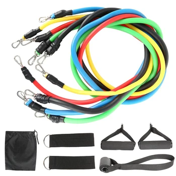 

Fitness Pull Rope Portable Practical TPE Stretch Arm Apparatus Removable Puller Chest Expander Durable