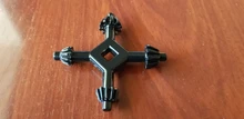 Llave de mano Universal multifunción, 1 unidad, Portabrocas eléctrico, Portabrocas, llave de carraca, accesorios de herramienta