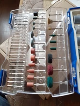 268PC Abrasive Rotary Tool Accessories Set Electric Mini Drill Bit Kit for Dremel Sanding