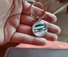 Grabado personalizado llavero de acero inoxidable de regalo personalizado NÚMERO DE TELÉFONO Anti-perdido llavero con anilla