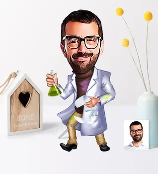 

Personalized Mr Chemical Engineer Cartoon Wooden Trinket-1