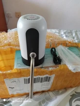 HiPiCok-dispensador de agua eléctrico automático, bomba de botella de agua con interruptor automático, con carga USB