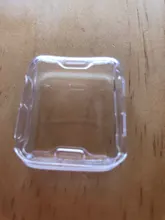 Caso para Apple Watch 38mm 42mm 40mm 44mm TPU suave en todo claro funda protectora de pantalla protectora de la serie 5 4 3 2 1 6 SE