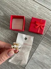 Fashion Big Geometric Pearl Paved Rings For Women 2021 New Jewelry Personality Statement