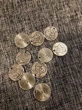 HOGWARTS etiqueta colgante academia de magia encantos oscuro colgante de Magic Charms DIY joyería de encanto de 20mm Chapado en plata encanto A2025 10 Uds