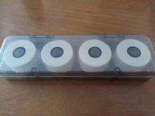 Caja de aparejos de pesca con placa de bobinado de espuma, 8/16 Uds.