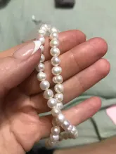 ASHIQI naturales de agua dulce perla gargantillas collar de la joyería de la plata esterlina 925 para mujeres, regalo de moda